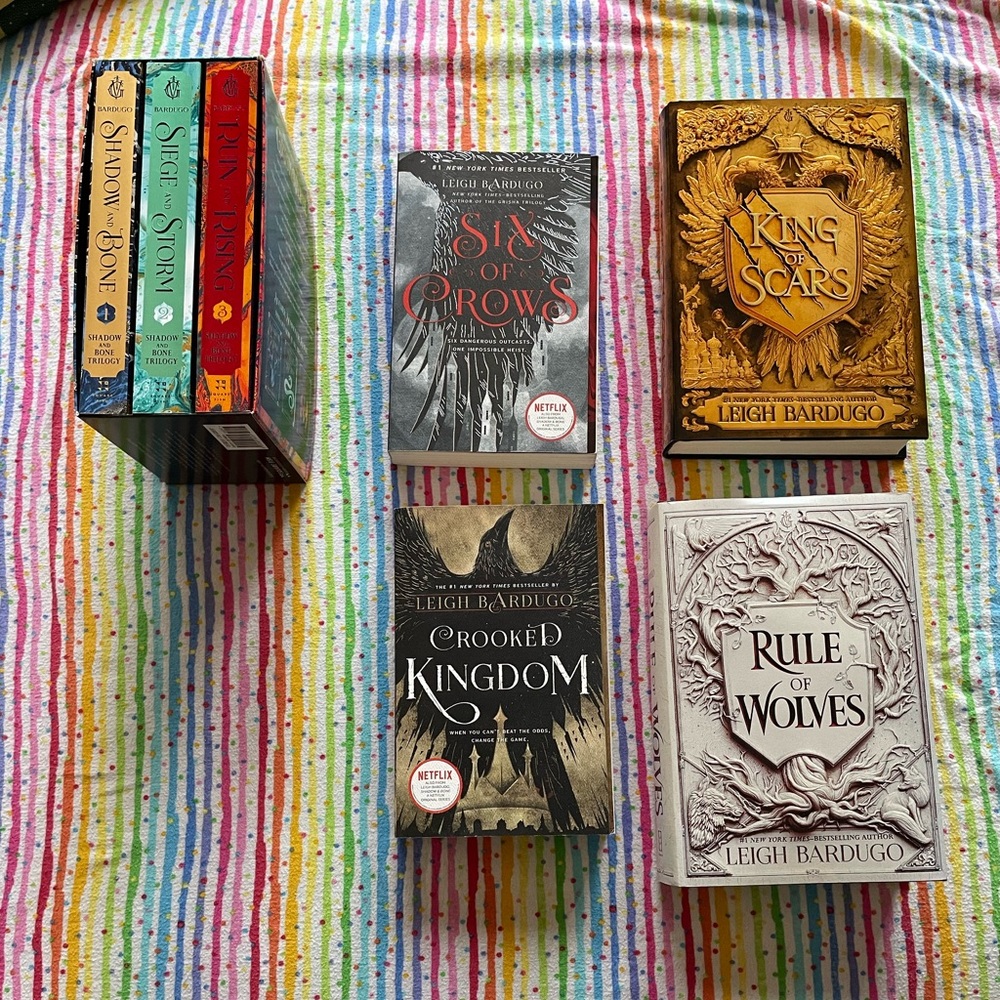 Entire Grishaverse Shadow and Bone Series